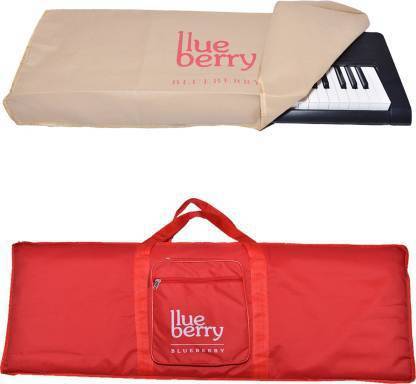 BLUEBERRY Dust Cover Bag Suitable for Casio CTK 1550 Keyboard with Red Keyboard Bag
