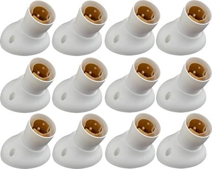 JELECTRICALS Deluxe Holder Plastic Light Socket