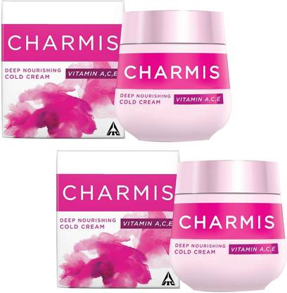 चारमिस डीप नरिशिंग कोल्ड क्रीम (विटामिन A, C, E के साथ) (100ml X 2)