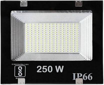 Medaline 250 Watt Ultra Thin Slim Ip66 LED Flood Outdoor Light Cool White Waterproof- 200W,Pack of 1 Flood Light Outdoor Lamp