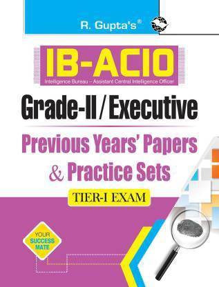 R. Gupta IB-ACIO Grade-2 TIER-1 EXAM