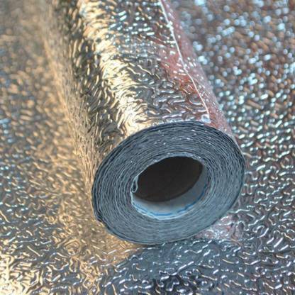 ShopTown 61 cm Medium Backsplash Self Adhesive Aluminium Foil Paper Kitchen Stickers Wall Oil Water Proof Platform Sticker Roll Cover Gas Stove Sheets Wallpaper Waterproof Wallpapers Top Heat Resistant Self Adhesive Sticker