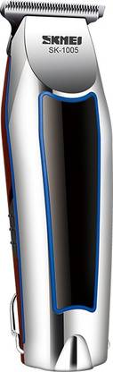 SKMEI 1005 Blue rechargeable round angle rich and classy small clipper with long lasting battery Trimmer 60 min  Runtime 3 Length Settings