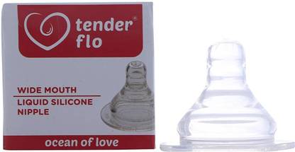 Tender flo Wide Mouth Nipple Variable Flow Nipple