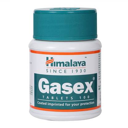 HIMALAYA SINCE 1930 Gasex Tablet 100 tabs pack of 3