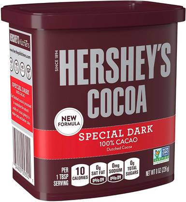 HERSHEY'S Special Dark 100% Cocoa (Natural and Dutched Cocoas), Imported Cocoa Powder