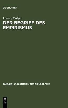 Der Begriff des Empirismus