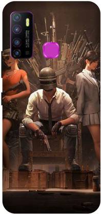 SAVETREE Back Cover for Infinix Hot 9,Infinix X655D Pubg, Unknown Battle Back Cover