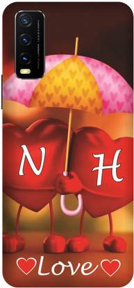 ZePBooM Back Cover for Vivo Y12S, V2033, N Love H, N Love, H Love, NH Letter, Back Cover