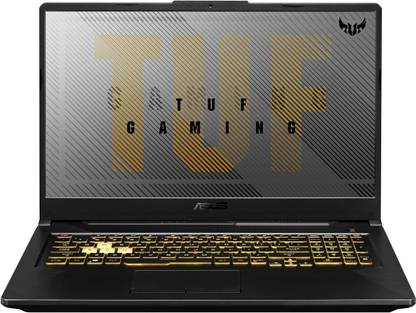 ASUS TUF Gaming A17 AMD Ryzen 5 Hexa Core 4600H - (16 GB/512 GB SSD/Windows 10 Home/4 GB Graphics/NVIDIA GeForce GTX 1650/120 Hz) FA706IH-H7015T Gaming Laptop