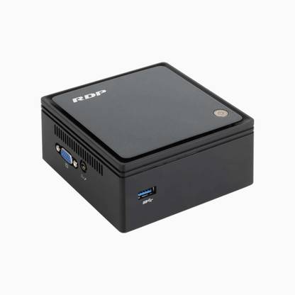 RDP Edge PC 51 Intel® Celeron® Processor N2807 (4 GB RAM/NA Graphics/500 GB Hard Disk/64 GB SSD Capacity/Windows 10 Pro (64-bit)) Mini Tower