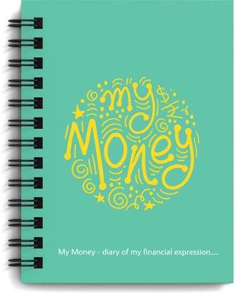 My Diariez Monthly Financial Organizer Budget Diary, Expense Tracker Notebook Journal Regular Planner Ruled 192 Pages
