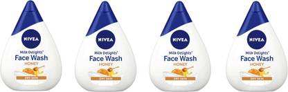 NIVEA Honey Milk Delight Facewash For Dry Skin Face Wash