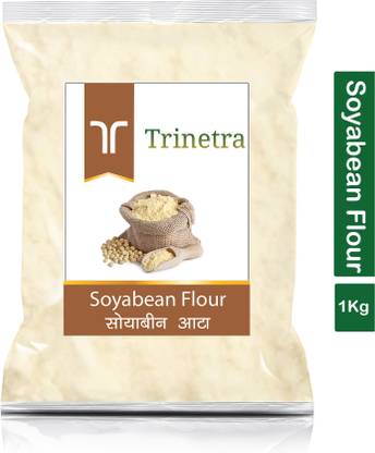 Trinetra Best Quality Soyabean Flour / Soyabean Atta 1Kg