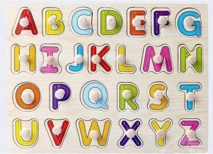 BundelkhandSports abcd letter, alphabets for kids (Multicolor 6666666666666