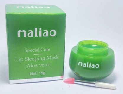 maliao Lip Sleeping mask Aloevera Flavour Aloevera