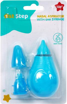 1st Step BPA Free Nasal Aspirator With Ear Syringe Manual Nasal Aspirator