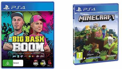 Big Bash Boom (PS4)&PS4 Minecraft Bedrock Ed. (PS4)