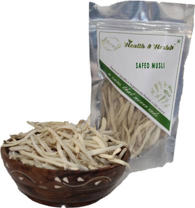 HEALTH & HERBS Safed Musli - White Musli - Chlorophytum Borivilianum Roots Seed