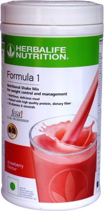 HERBALIFE Formula 1 Shake - Strawberry Flavor For Weight Loss Protein Shake