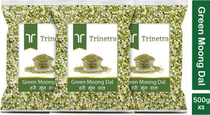 Trinetra Green Moong Dal (Split)