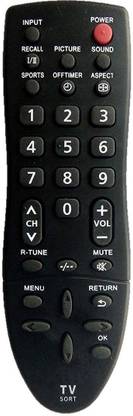 BhalTech LED LCD TV Compatible for LED LCD TV SORT  Panasonic Remote Controller