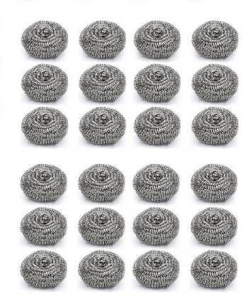 HIGHGREAD Scrubber Combo Set (Pack of 24)-1 Stainless Steel Scrub