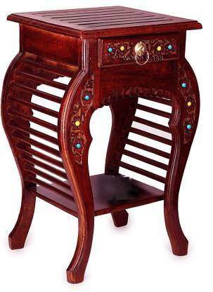 Smarts collection side table Solid Wood Bedside Table (Finish Color - sheeshmi) Solid Wood Side Table (Finish Color - BROWN) Solid Wood Side Table