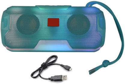 F FERONS Portable Wireless Speaker LED Light Flash Music Player Mini Sound Box 5 W Bluetooth Speaker 5 W Bluetooth Speaker