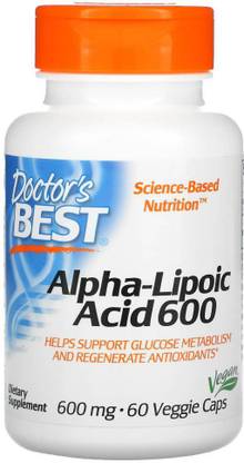 Doctor's Best Alpha Lipoic Acid 600mg