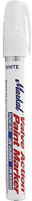 Markal 96820 Valve Action Paint Marker With 1/8" Bullet Tip, (12 Markers)