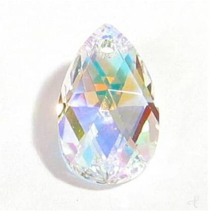 Swarovski Elements 1 Pc Swarovski Crystal 6106 Teardropab Charm Pendant Bead 38Mm / Findings/Crystallized Element
