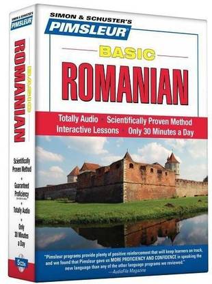 Pimsleur Romanian Basic Course - Level 1 Lessons 1-10 CD