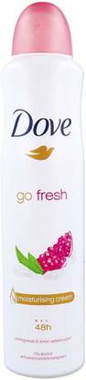 DOVE Go Fresh Pomegranate Antiperspirant Deodorant 250 ML Body Spray  -  For Women