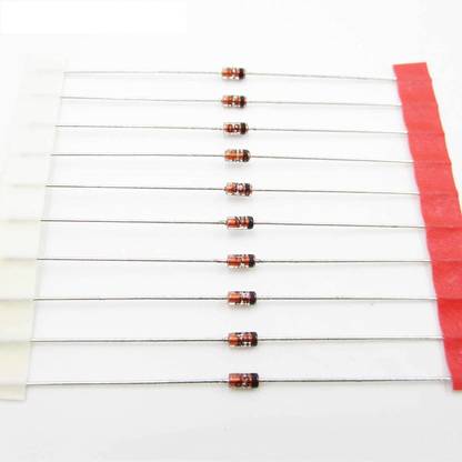 Hira Electronic 1N60 Germanium Diode by Indian Hobby Center (PACK OF 5) Electronic Components Electronic Hobby Kit