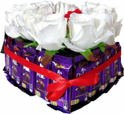 Cadbury Chocolate Flower Gift Bouquet Combo