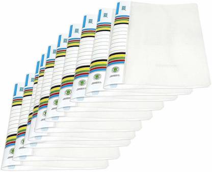 WeKonnect Polypropylene A4 Size Report File Folder, 10pcs Plastic Transparent Documents Clip File Folder for Certificates/Letter/Report/File Page Holder (Set Of 10, Transparent) Report File