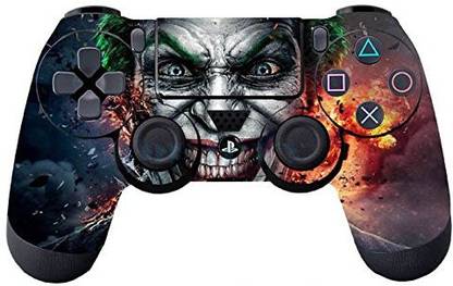 Skinny PS4 Controller Designer 3M Skin for , PlayStation 4 , PS4 Slim , Ps4 Pro DualShock Remote Wireless Controller - Joker, Skin for One Controller Only  Gaming Accessory Kit