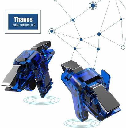 Huayue ™ L1R1 Heavy Plastic Thanos Space Ship Design Trigger For PUBG Mobile Game And Call Off Duty / Free Fire All Shooting Games Controller | Sensitive Shoot Trigger And Aim Supports & Suitable For All Types Android And IOS Mobile -1 Pair  Gaming Accessory Kit