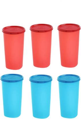 Kewin (Pack of 6) Tumler glass for water/Butter milk/milk glass Glass Set Water/Juice Glass