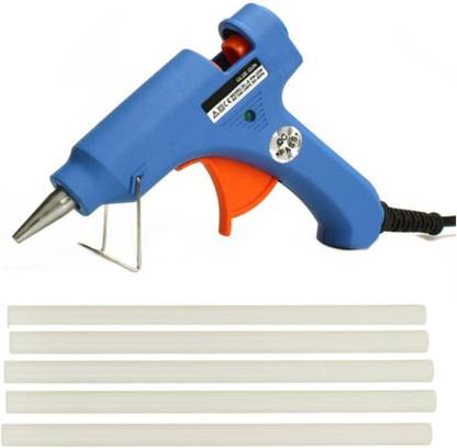 Inzo 60 Watt Glue Gun With 5 Glue Sticks Standard Temperature Corded Glue Gun