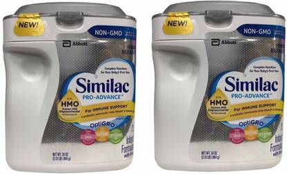 SIMILAC Pro-Advance Infant Formula (Non-GMO) - 964G (34oz) (USA) (Pack of 2)