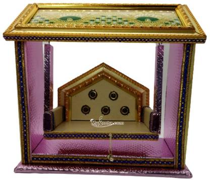 Mykanha Beautiful Handicrafted Swing Jhula for Laddu Gopal Jhula