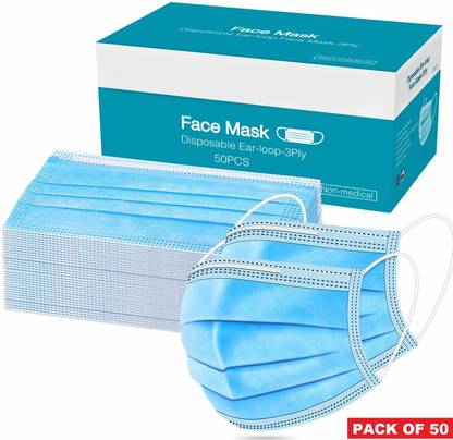 DM SPECIALLY FOR SPECIALIST = Premium Quality 3 Ply Surgical Mask - FDA / CE / GMP / ISO 9001: 2015 Certified Water Resistant Surgical Mask