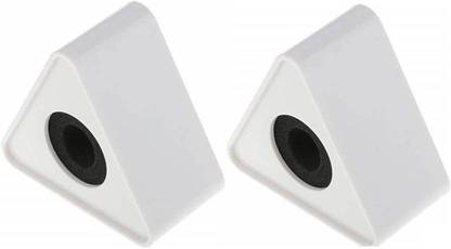रोडज Interview Mic Logo Station for News Mic Microphone etc. Pack of 2 Mic Logo Station इंटरव्यू माइक माइक्रोफोन लोगो