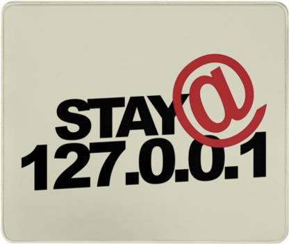 SKY DOT Stay at Home. localhost 127.0.0.1 Mousepad