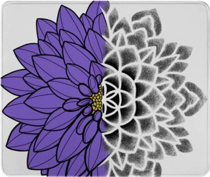 SKY DOT Mandal of life Non Slip Base Mousepad