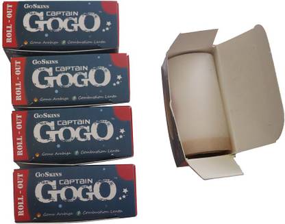 VYXOO Roll-Out Unbleached Premium Gogo Paper Rolled Rectangular 13 gsm Paper Roll