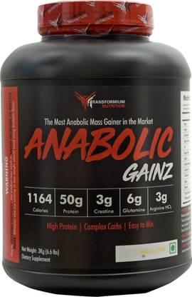 transformium Nutrition Anabolic Gainz Weight Gainers/Mass Gainers