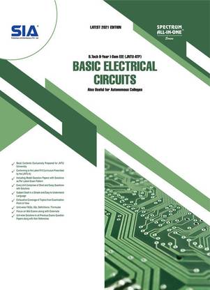 Basic Electrical Circuits, B.Tech II-Year I-Sem (EEE) R19, JNTU-Anantapur, Latest 2021 Edition